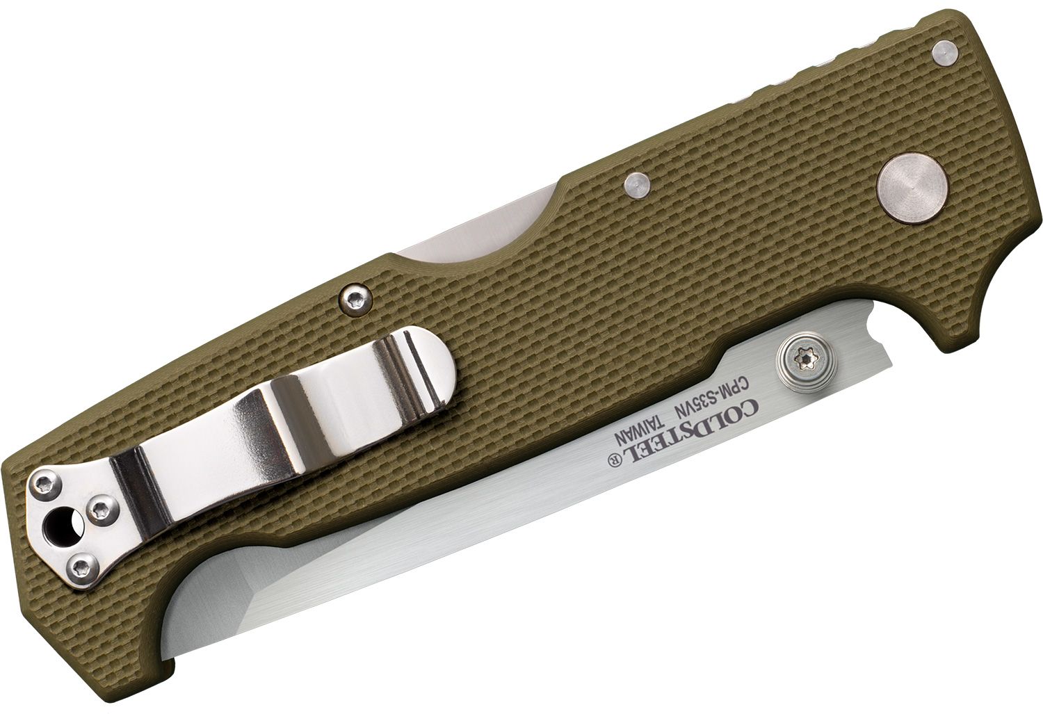 Cold Steel SR1 CPM-S35VN Tanto Point long OD Green Colored G-10 Handle 62LA NEW