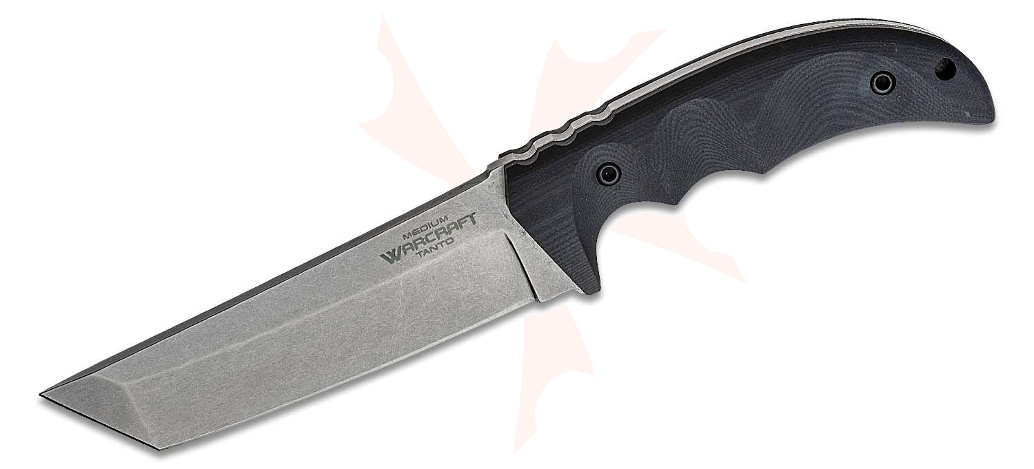 Cold Steel 13ST Medium Warcraft Tanto Fixed Blade Knife 5.5