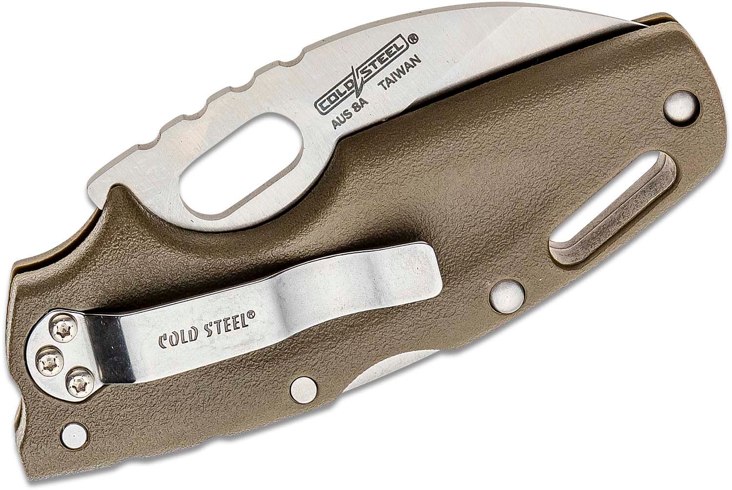 Cold Steel Mini, Cold Cs-20ltf Tuff Lite Plain Edge - Flat Dark