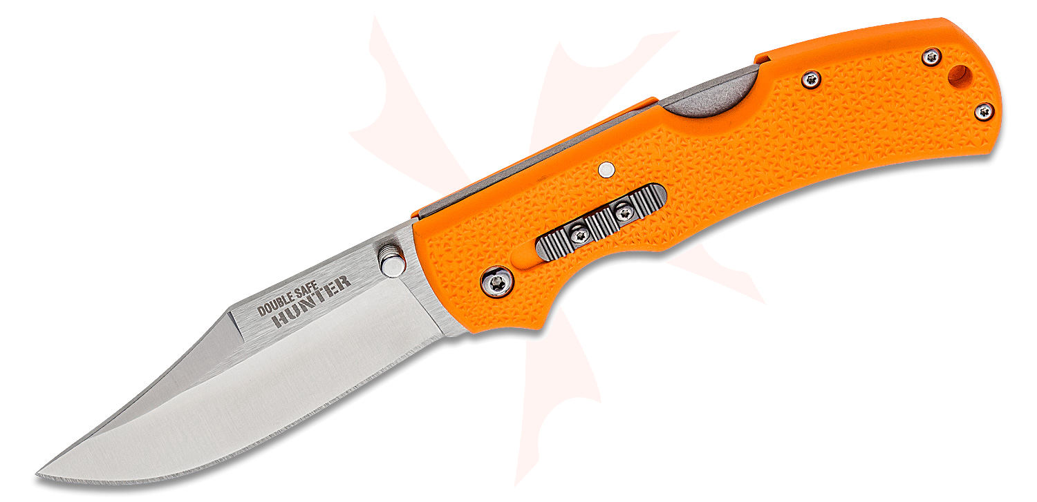 thumbnail image 2 of Cold Steel Double Safe Hunter Slock Master Red GFN Folding Knife 2 of 12