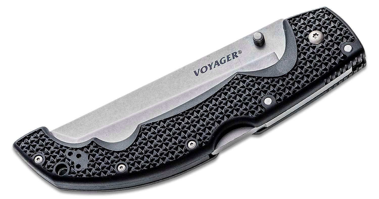 VOYAGER XL TANTO POINT - SERRATED