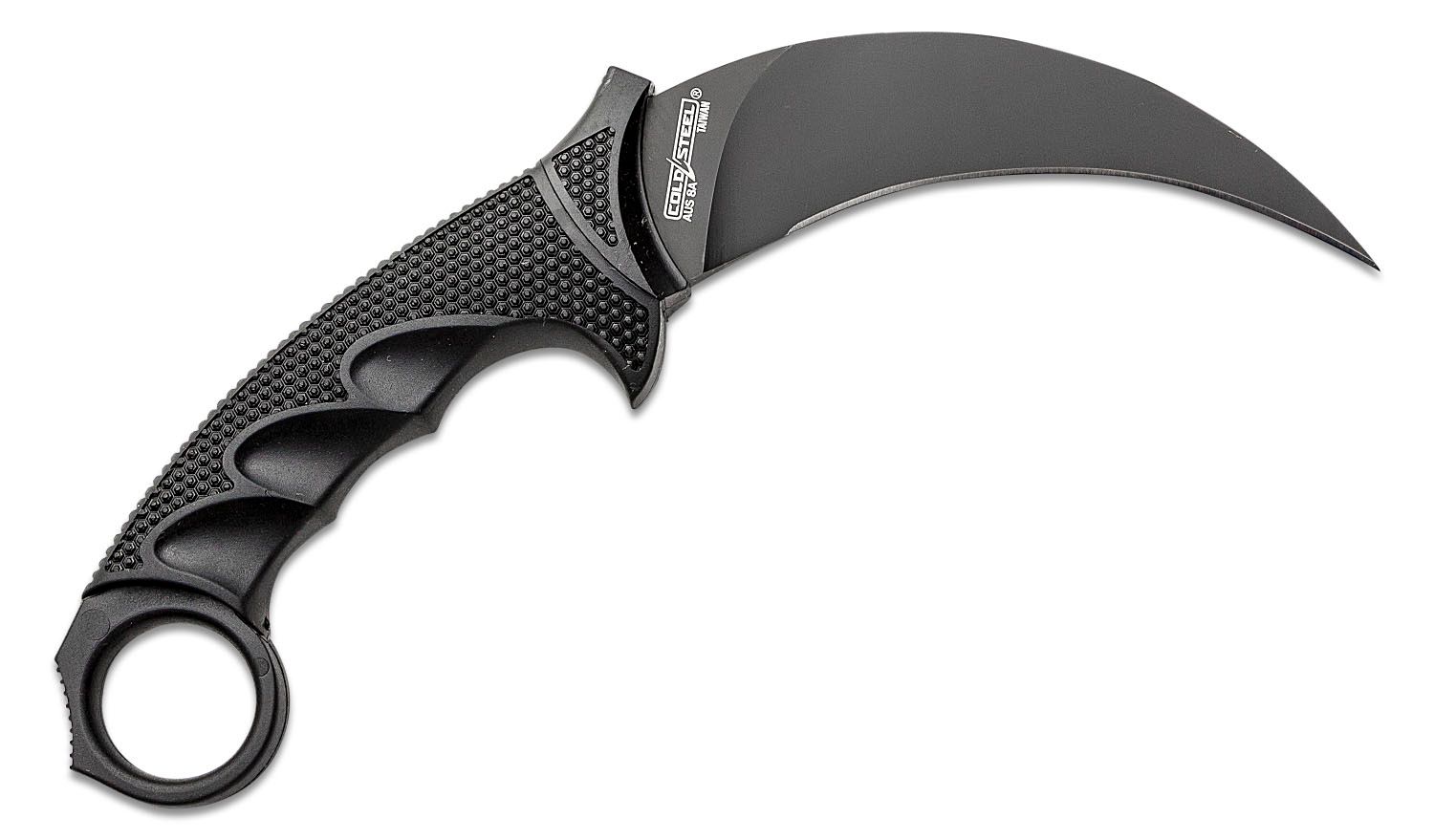 Cold Steel 49KST-BKBK Steel Tiger Karambit Fixed 4.75