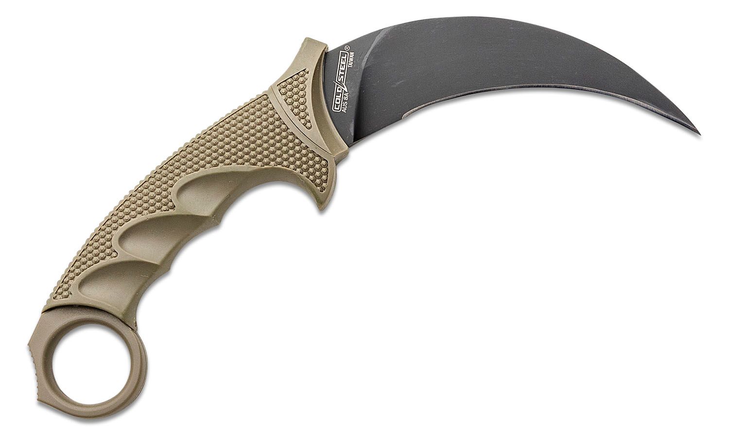 Karambit knife Cold Steel Tiger Dark Earth 49KSTDEBK 12cm for sale