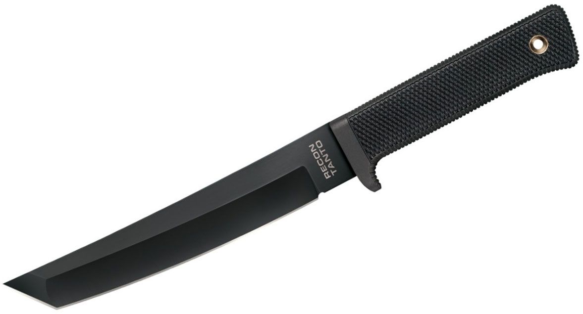 Cold Steel 49LRTZ Recon Tanto Fixed 7&quot; Black SK-5 Blade, Kray-Ex ...
