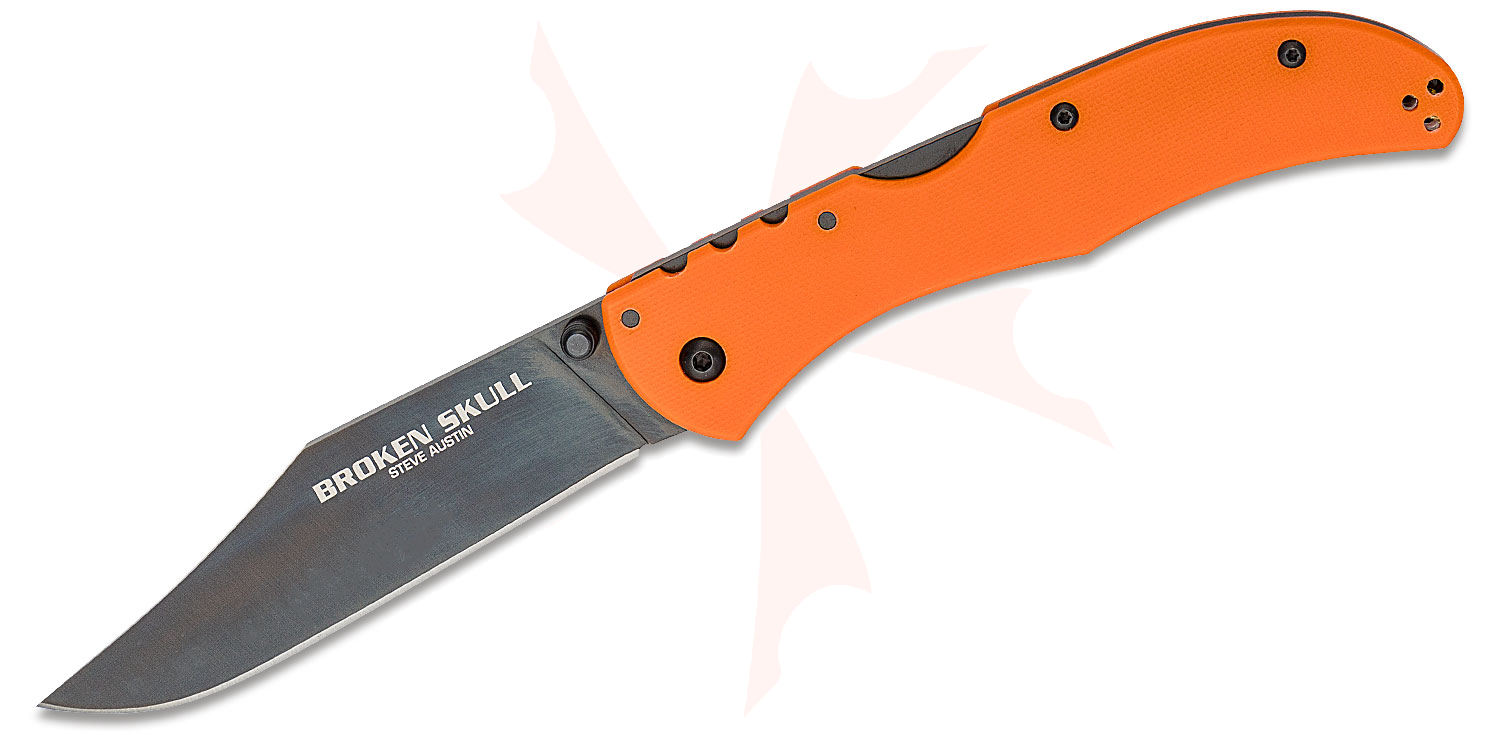 Cold Steel 54S1A Broken Skull I Folding Knife 4