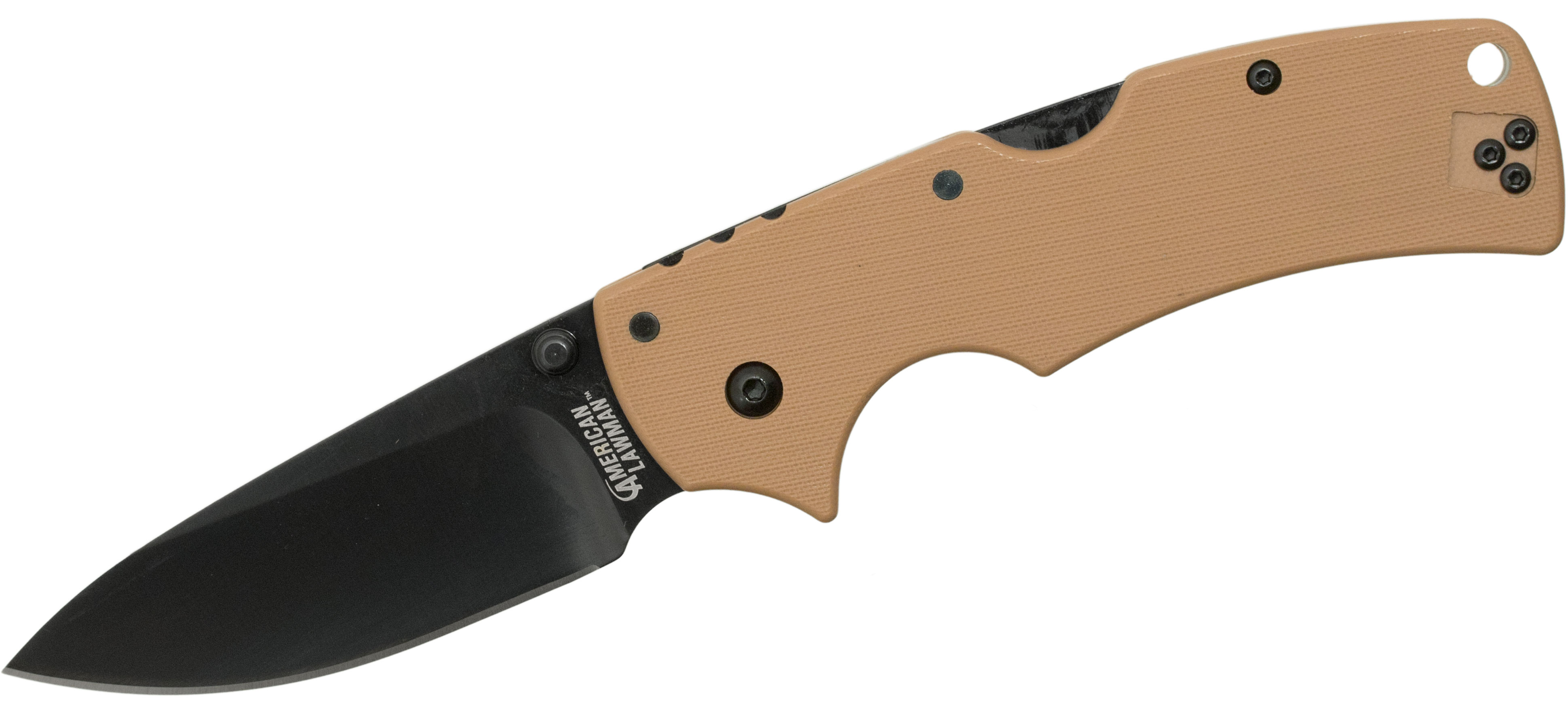 Cold Steel 58ALVB American Lawman Folding Knife 3.5