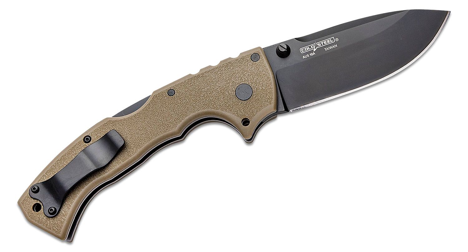 Cold Steel 62rq-debk 4-max Scout Folding Knife 4