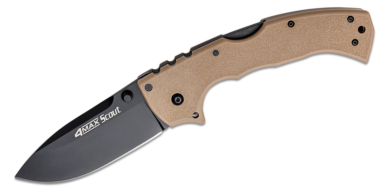 Cold Steel 62RQ-DTBK 4-Max Scout Folding Knife 4