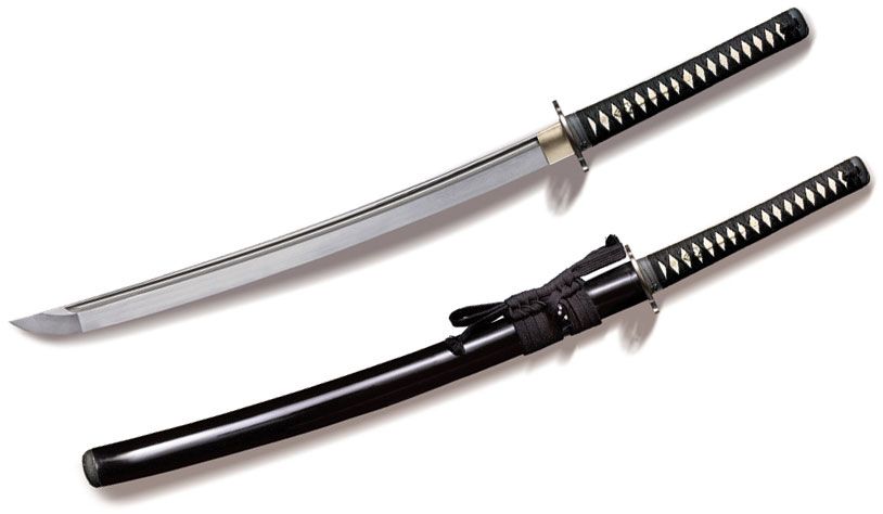 Disciplinære statisk udstrømning Cold Steel 88BCK Warrior Series Chisa Katana 24.5" Carbon Steel Blade -  KnifeCenter