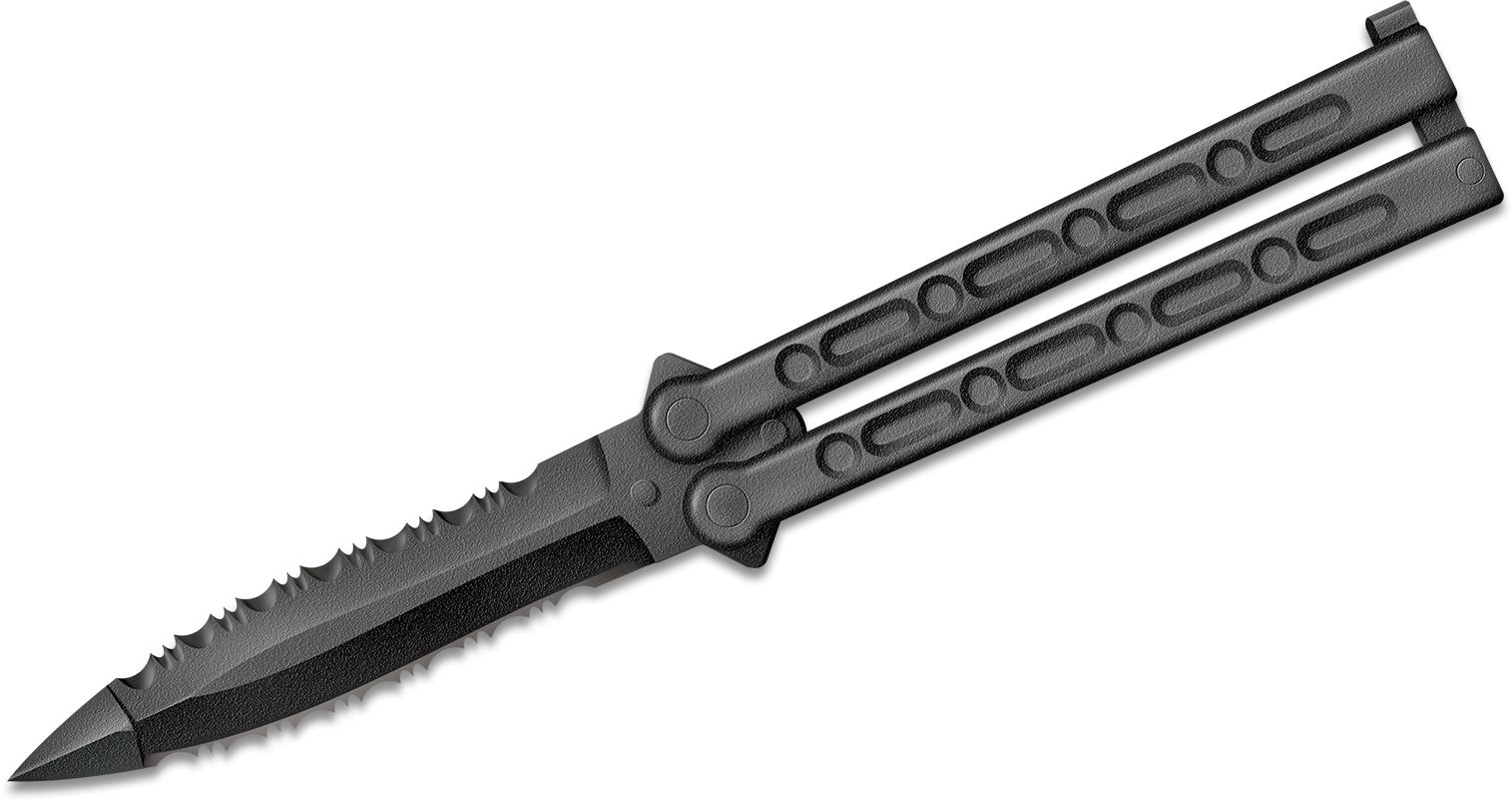 Eagle Claw Butterfly Knife - Sharp Gold Balisong - Sharp Steel