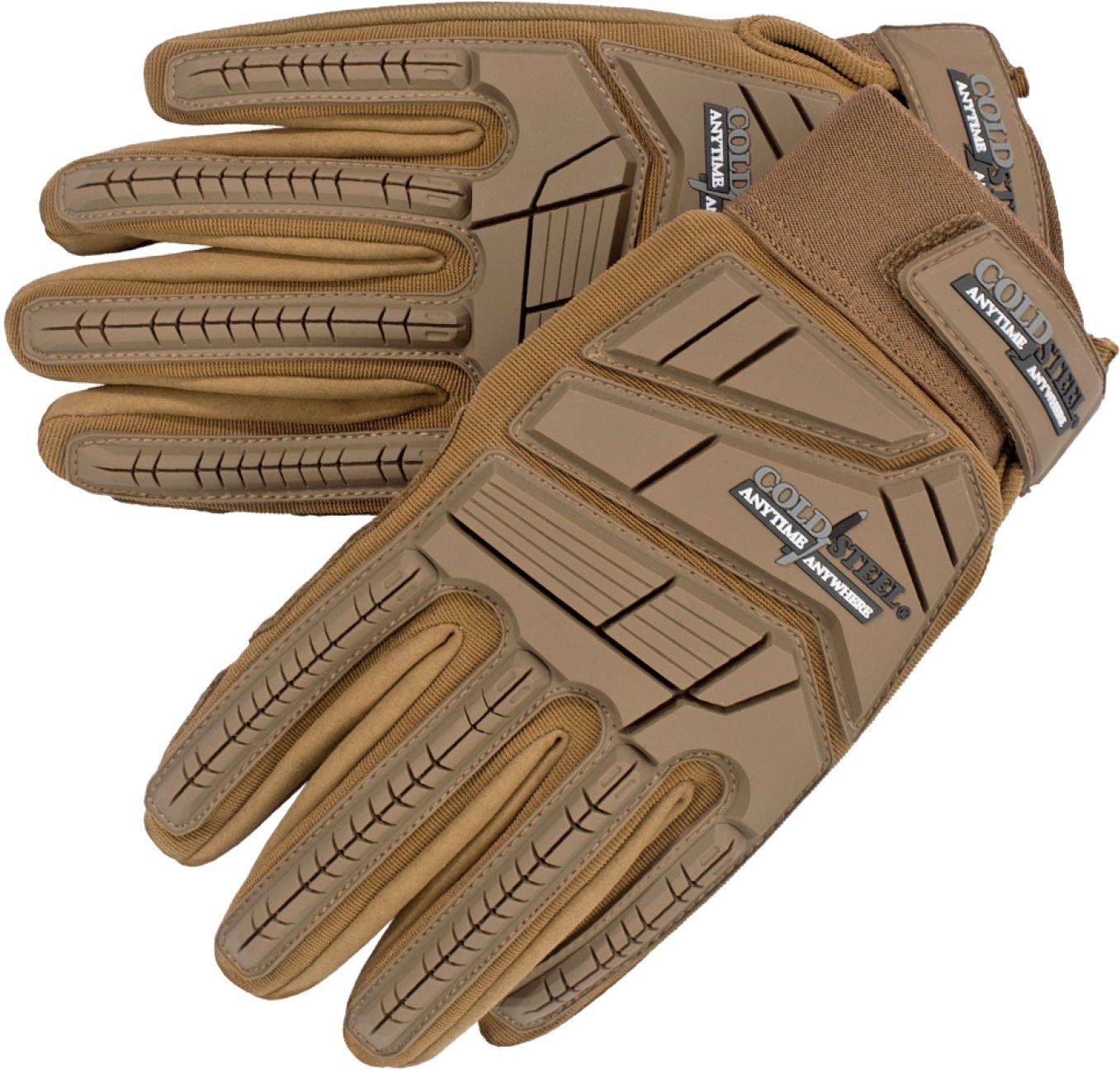 Cold Steel Gl24 Tactical Battle Gloves Tan 2x Large Knifecenter