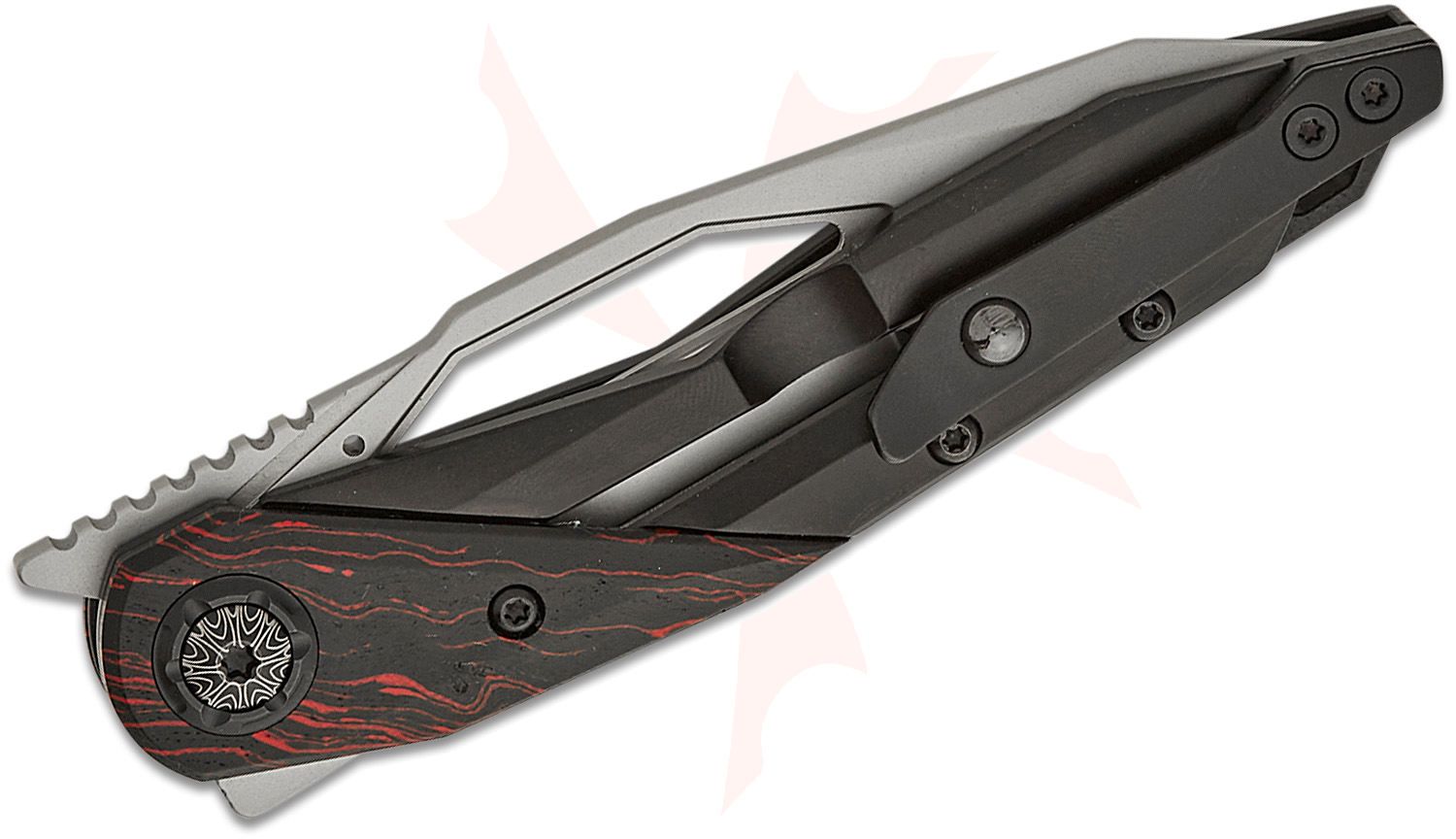 naoto2 Columbia River CRKT 5702 Princeton Wong Nucleus Frame Lock Flipper