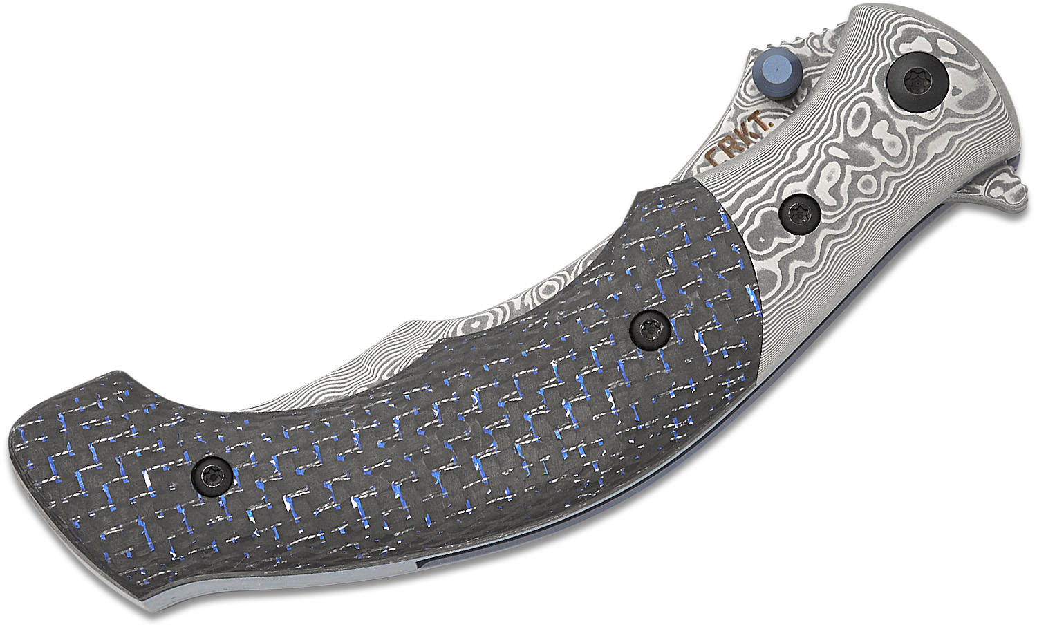 thumbnail image 2 of CRKT Ritual Compact Assisted Opening Knife - Persian Blade 12C27 Steel With Micarta Handle 2 of 9
