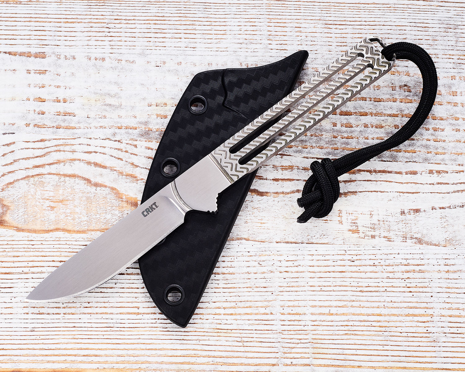 Columbia River CRKT 7524 Jeff Park Testy Fixed Neck Knife 2.38