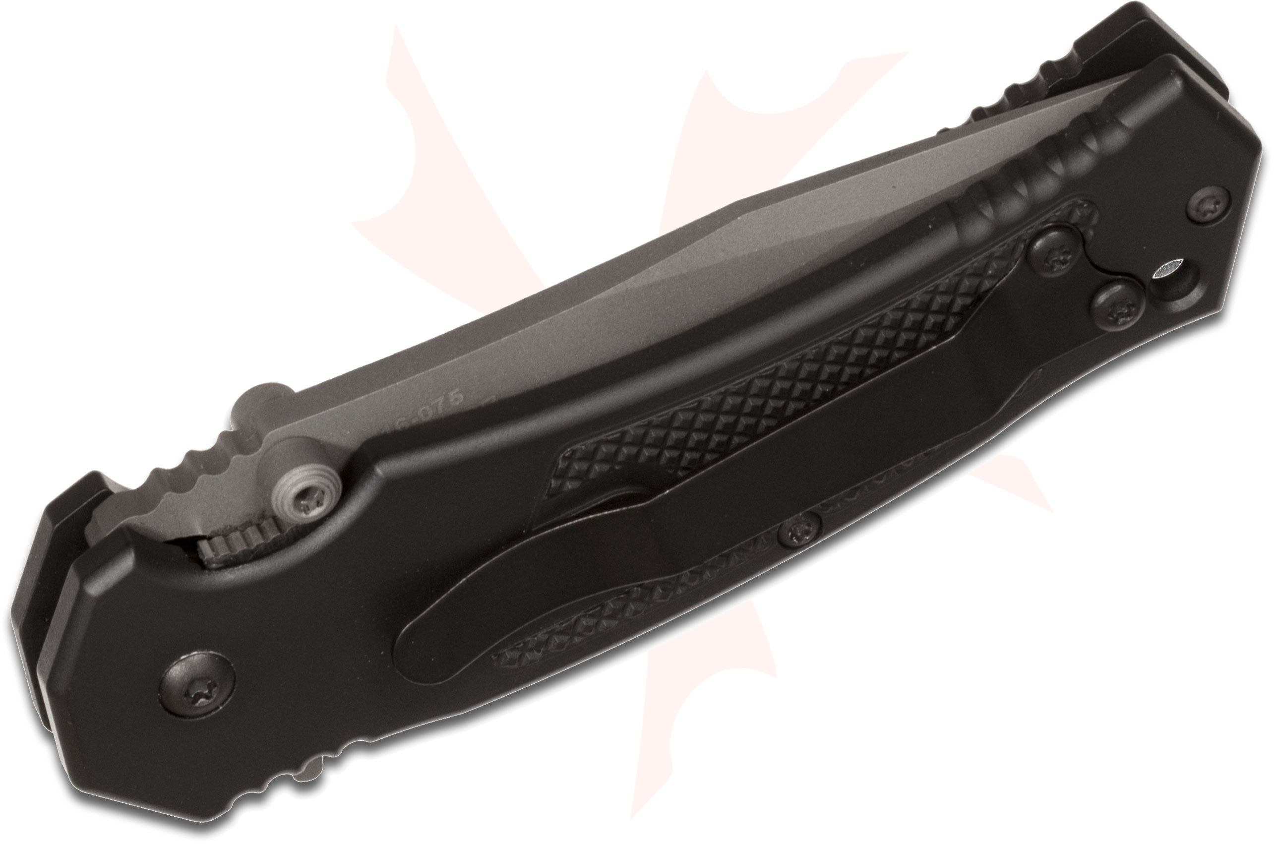 Combative Edge M1/X Assisted Flipper 3.2" S90V Bead Blasted Clip Point ...