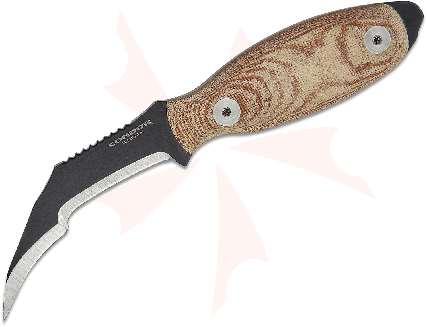 Condor Tool & Knife CTK1337-3.0HC Zompopo Fixed Blade Knife 3.01
