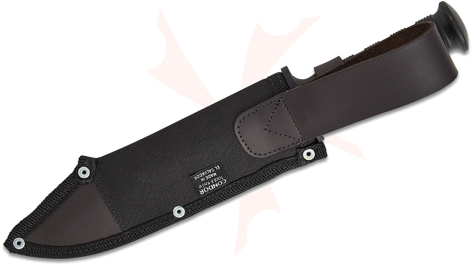 Condor Tool & Knife CTK1338-7.7HC DarkSaxon Fixed Blade Knife 7.76