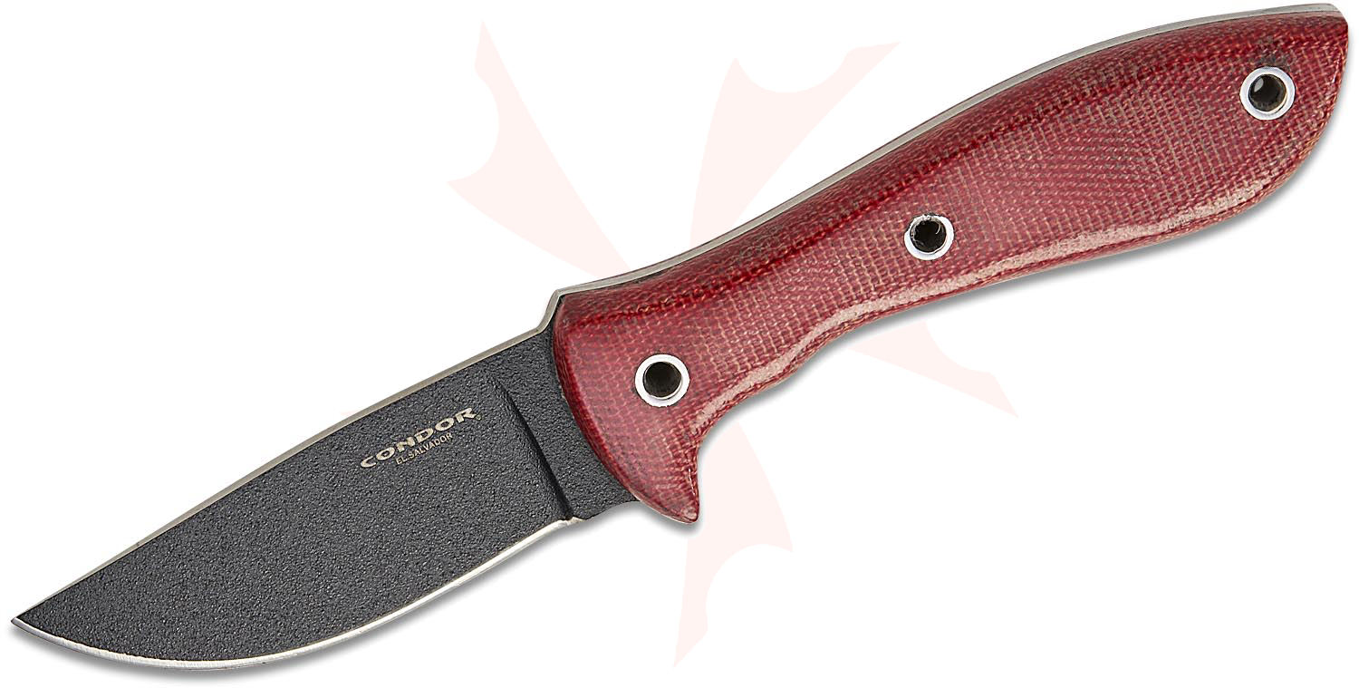 マルサン コンドル Condor Tool & Knife 1801-2.5RHC Red Pygmy Knife Fixed 2.62