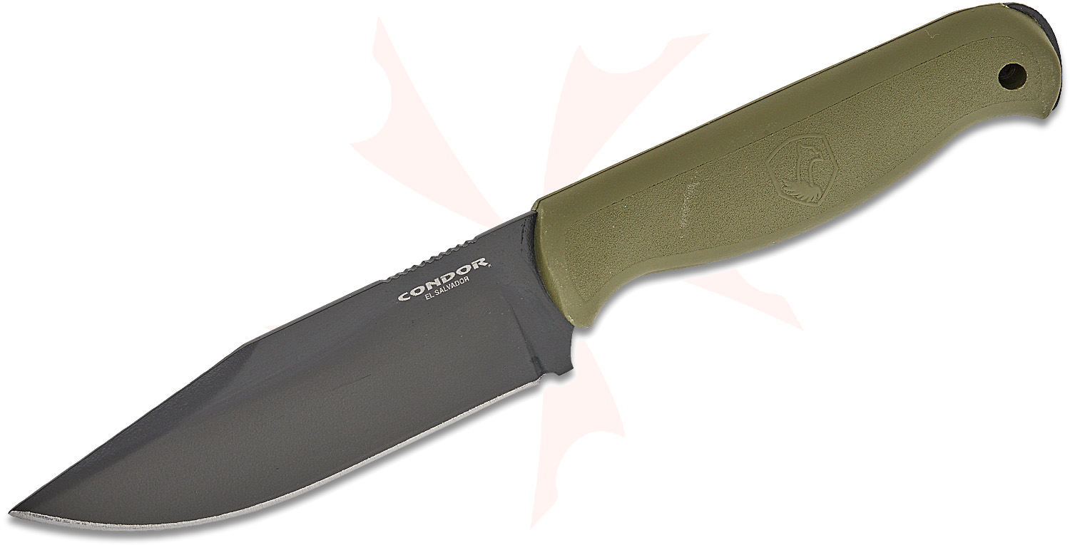 Condor Tool & Knife CTK1831-4.9AGHC Fighter Knife Fixed Blade 4.73 ...