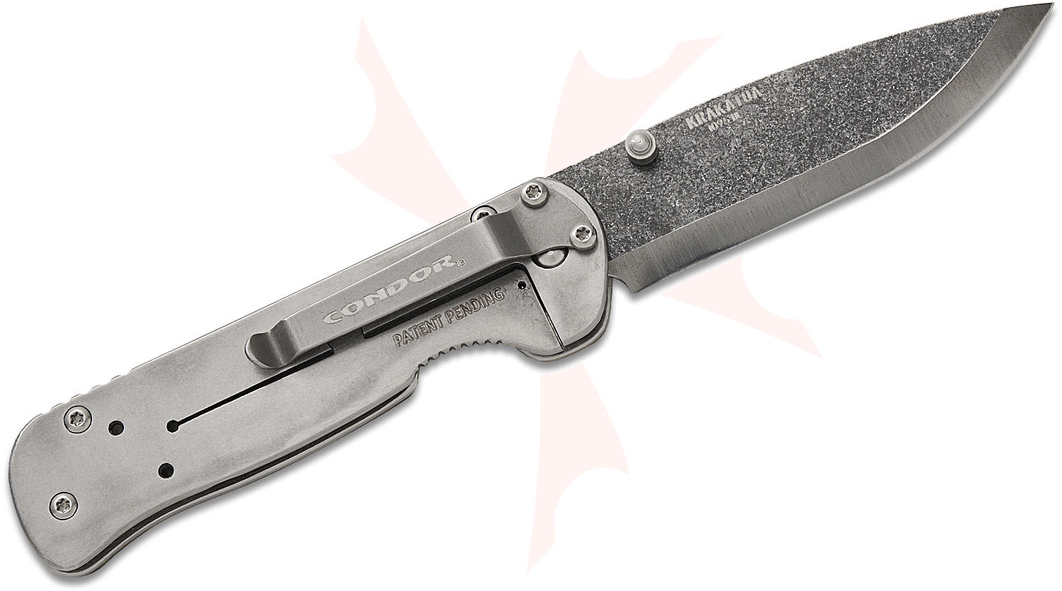 Condor Tool & Knife CTK3937-4.27HC Krakatoa Folding Knife 4.12