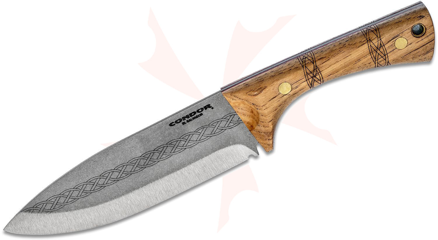 Condor Tool & Knife CTK3941-6.1HC Pictus Fixed Blade Knife 6.11