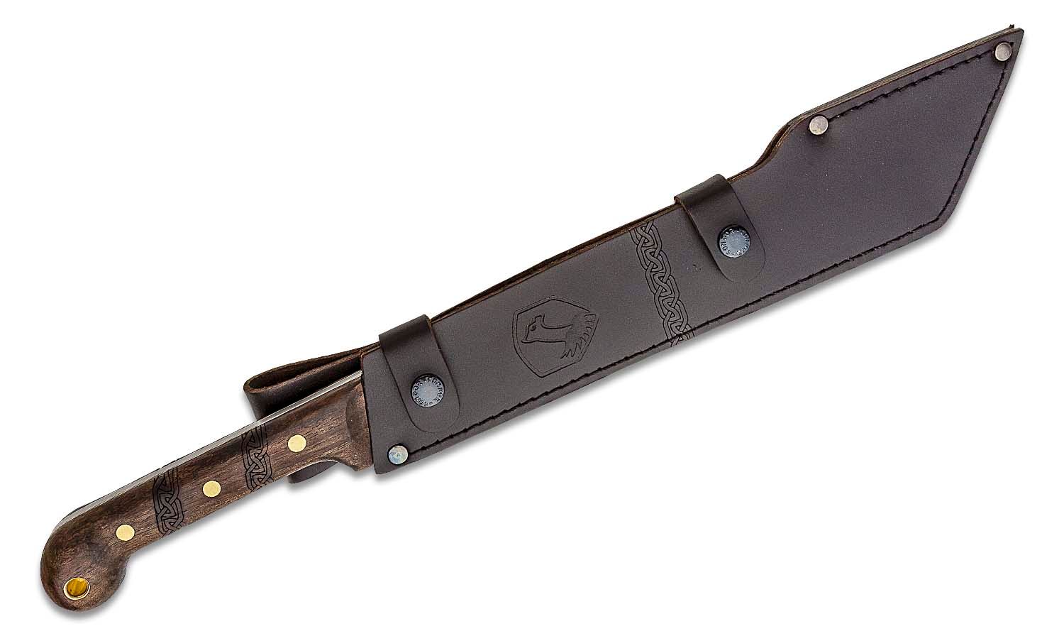 SMALL Machete Sheath Handmade for Machetes and Large Knives heavy THICK  Leather up to 13 Inch -  Australia