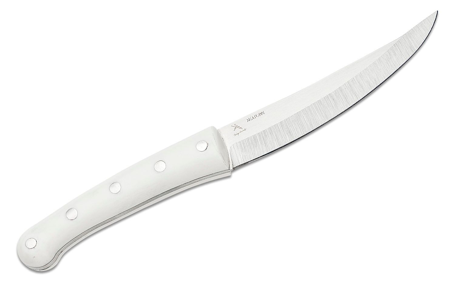 Condor Tool & Knife CTK5007-6.0HC Ulu Knife 6 Blasted Satin Blade, Walnut  Wood Handles, Welted Leather Sheath - KnifeCenter