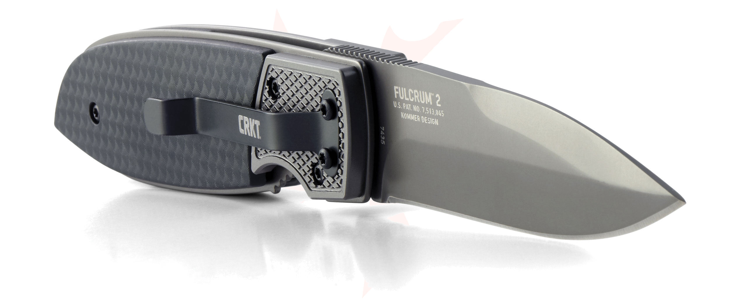 Columbia River CRKT 7435 Fulcrum 2 Folding Knife 3.18