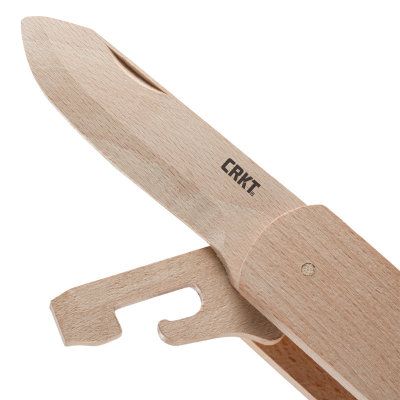 Columbia River CRKT 1032 River Nathan's Wooden Knife Kit - KnifeCenter