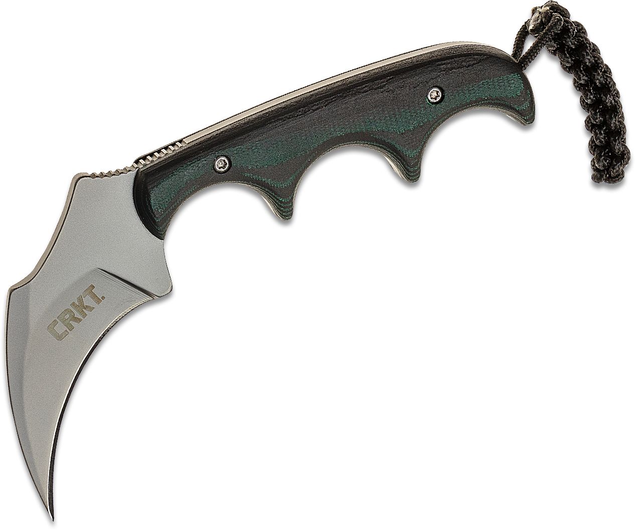 Columbia River CRKT 2389 Folts Keramin Neck Knife 2.31 Blade, Polished  Resin Infused Fiber Handles - KnifeCenter