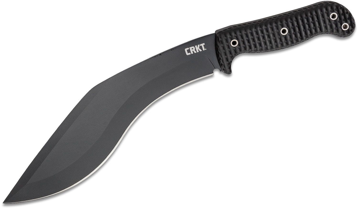 Komoran Black Fixed Blade Damascus Knife Block Set 036 – Atlantic