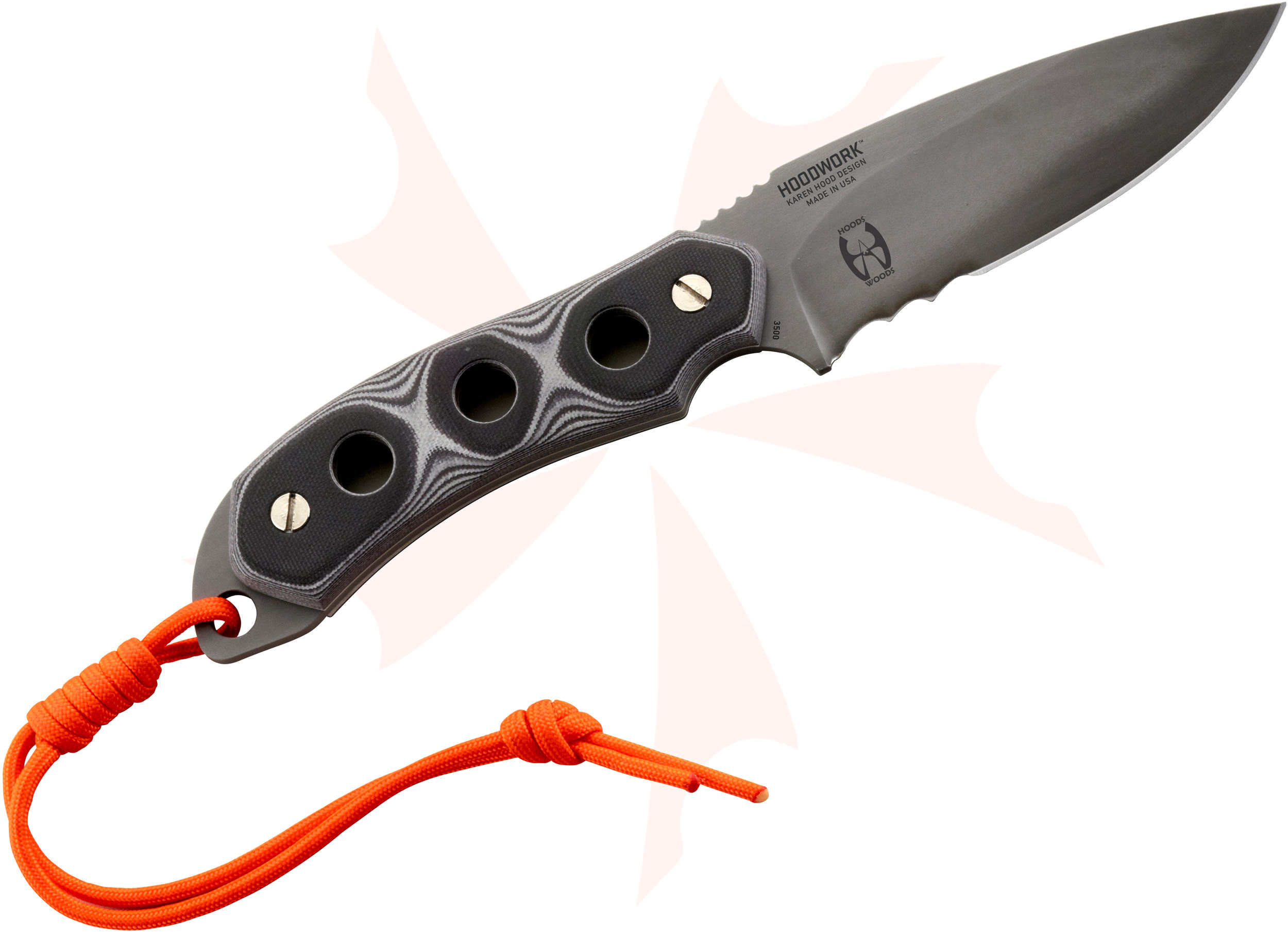 Columbia River 3500 HoodWork Survival Knife Fixed 4.9