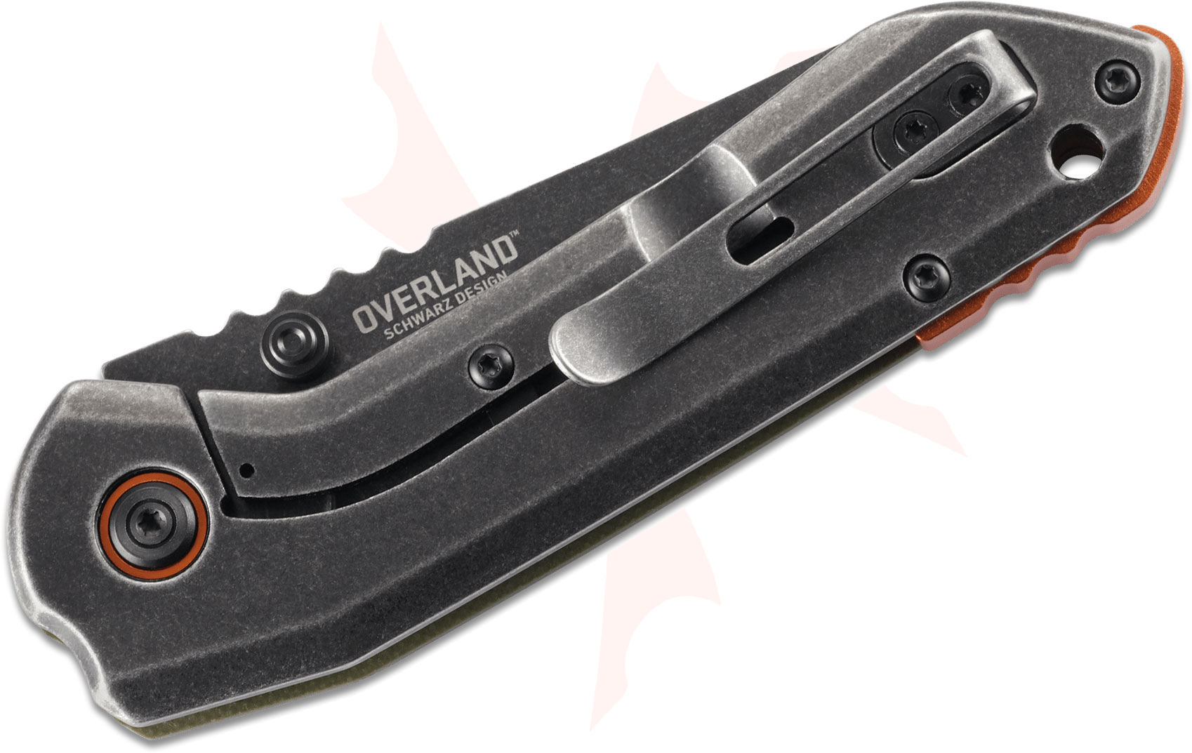 Columbia River CRKT 6280 TJ Schwarz Overland Folding Knife 2.997