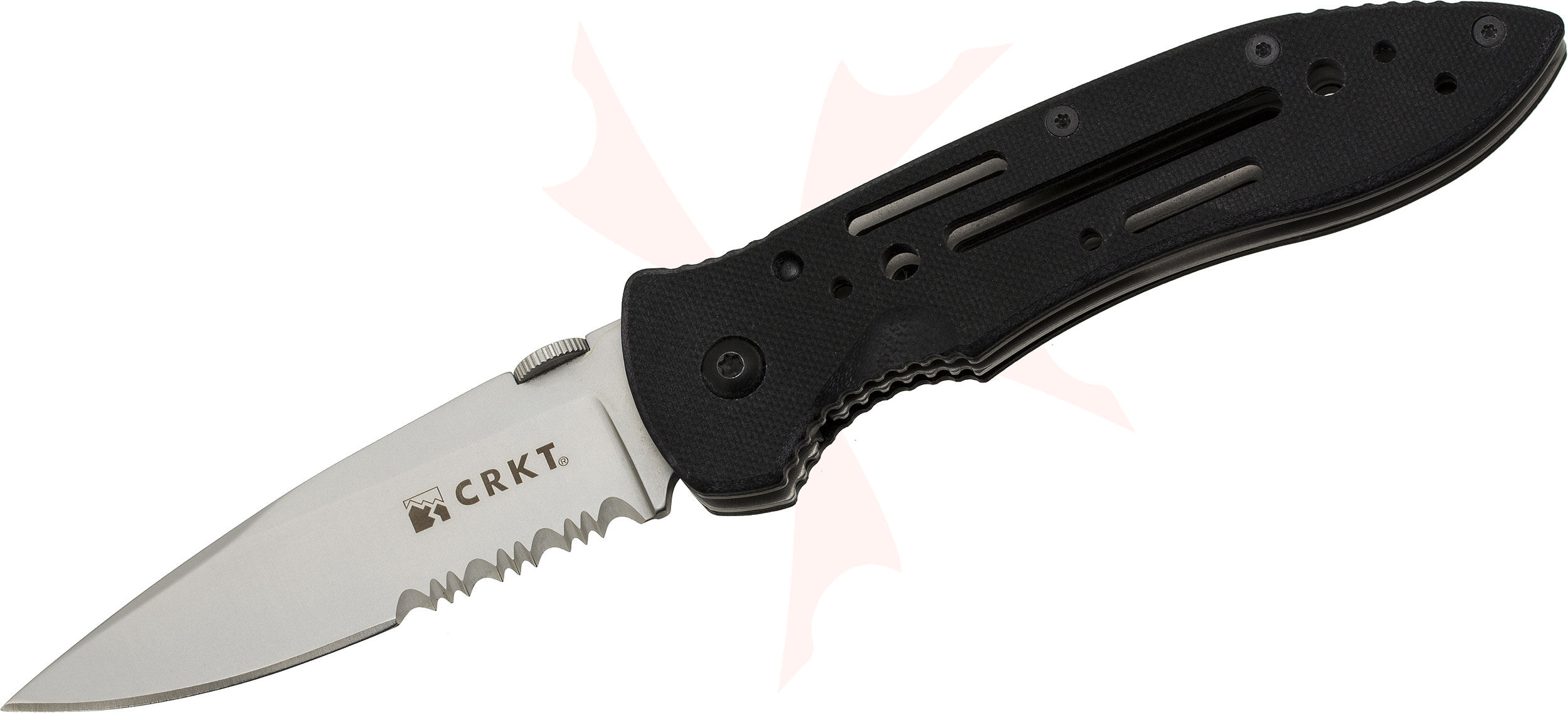 Columbia River 6763G Crawford Point Guard Folding Knife 3.5