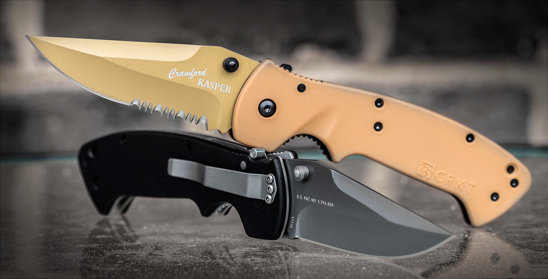 Columbia River CRKT 6773Z Crawford Kasper Folding Knife 3-3/4