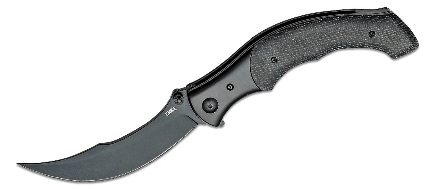 Columbia River CRKT 7471K Alan Folts Ritual Assisted Flipper Knife 4.37 ...