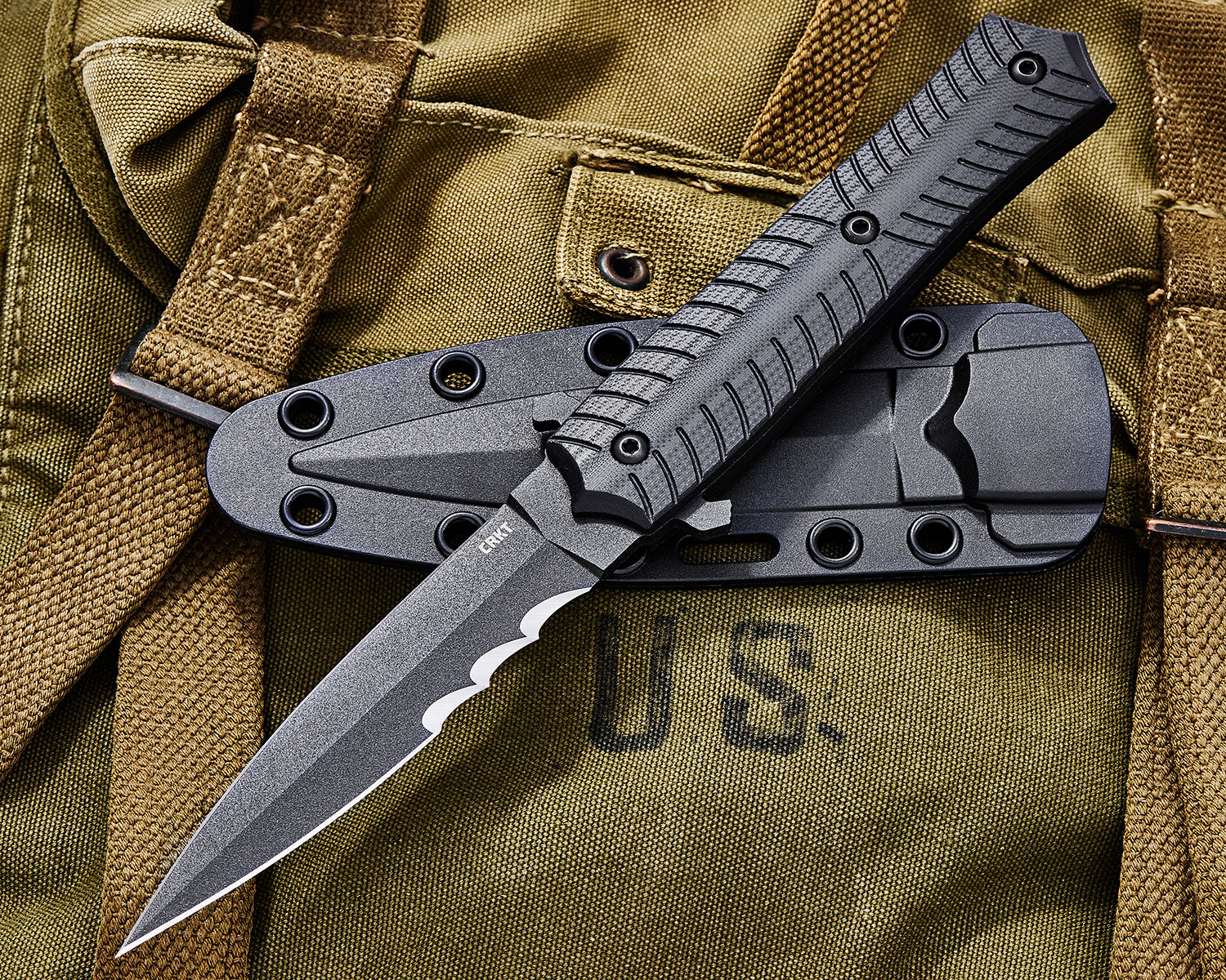 Columbia River CRKT 2263 Michael Rodriguez Xolotl Fixed Blade