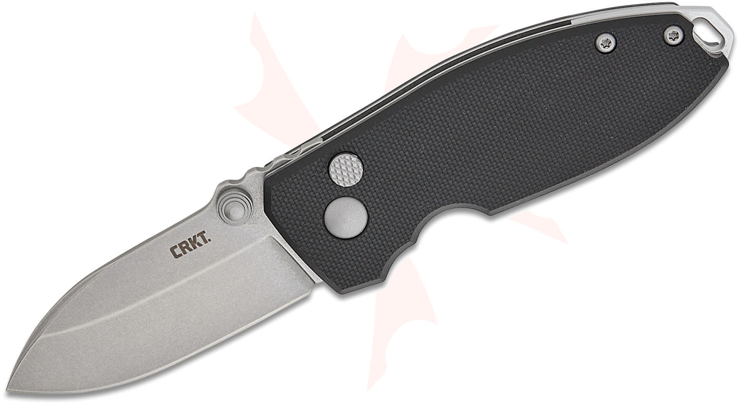 Columbia River CRKT 2474 Lucas Burnley Squid Button Lock Folding