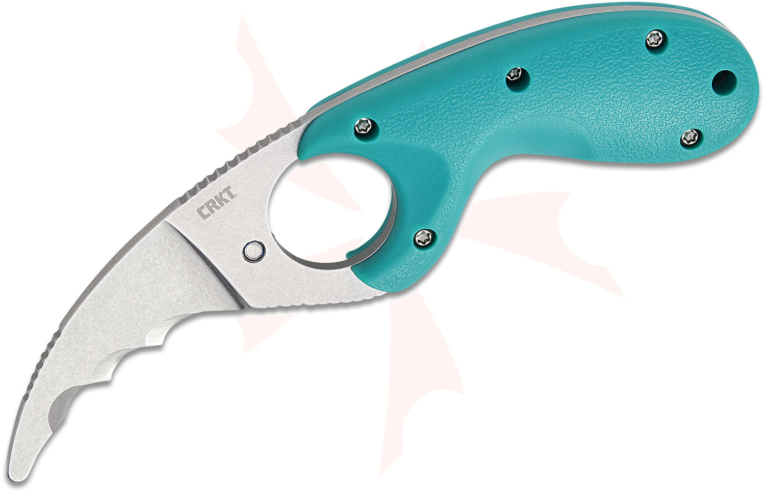 Columbia River CRKT 2511T Kommer Bear Claw Fixed Blade Knife 2.38