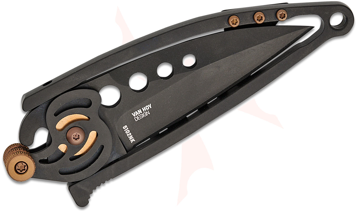 Columbia River CRKT 5102NK Ed Van Hoy Snap Lock Folding Knife 2.55