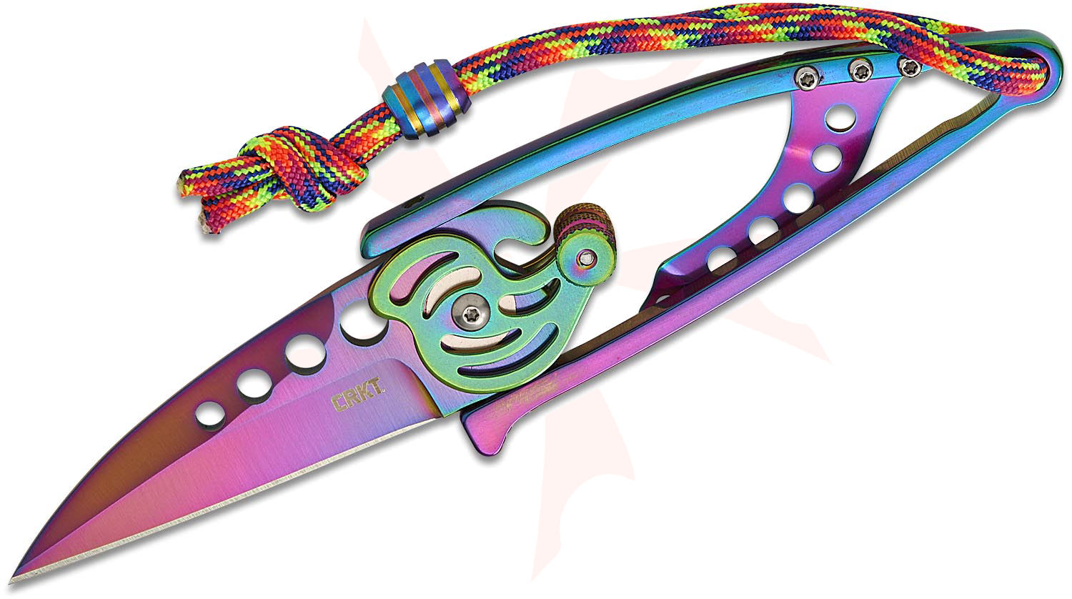 Columbia River CRKT 5102P Ed Van Hoy Snap Lock Folding Knife 2.55