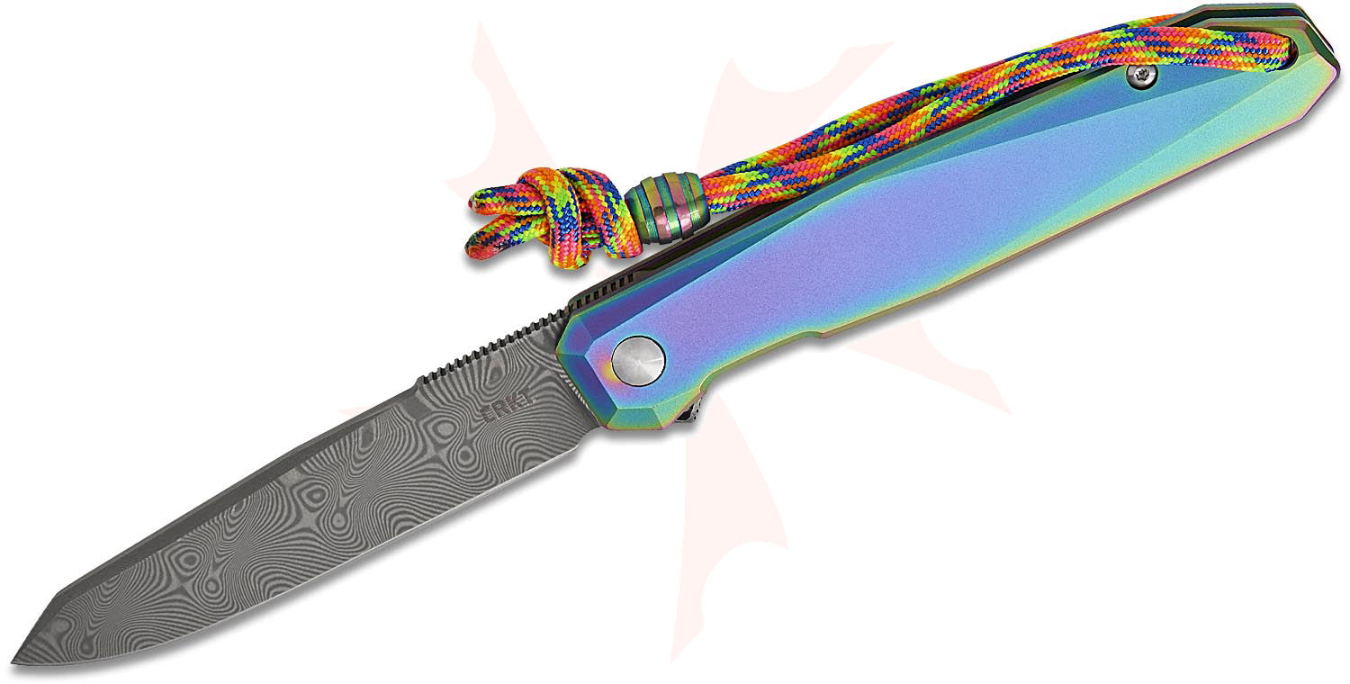 Columbia River CRKT K231TDP Ken Onion Frame Lock Facet Flipper