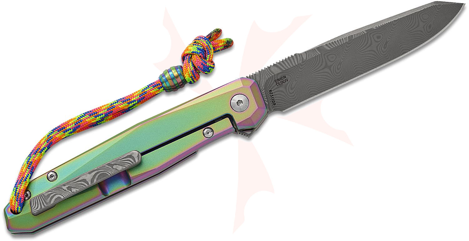 Columbia River CRKT K231TDP Ken Onion Frame Lock Facet Flipper