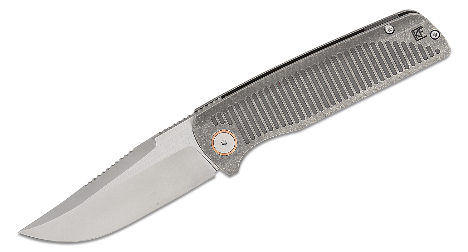 Custom Knife Factory Yeti521454 Gnome Front Flipper Knife
