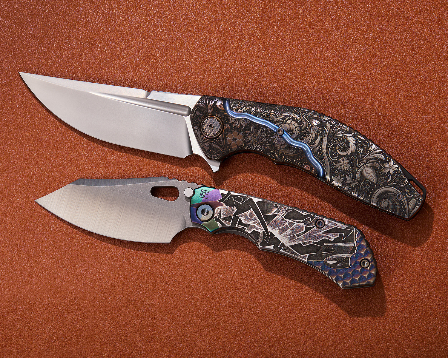 Custom Knife Factory Stas Bondarenko Customized Marauder One-Off
