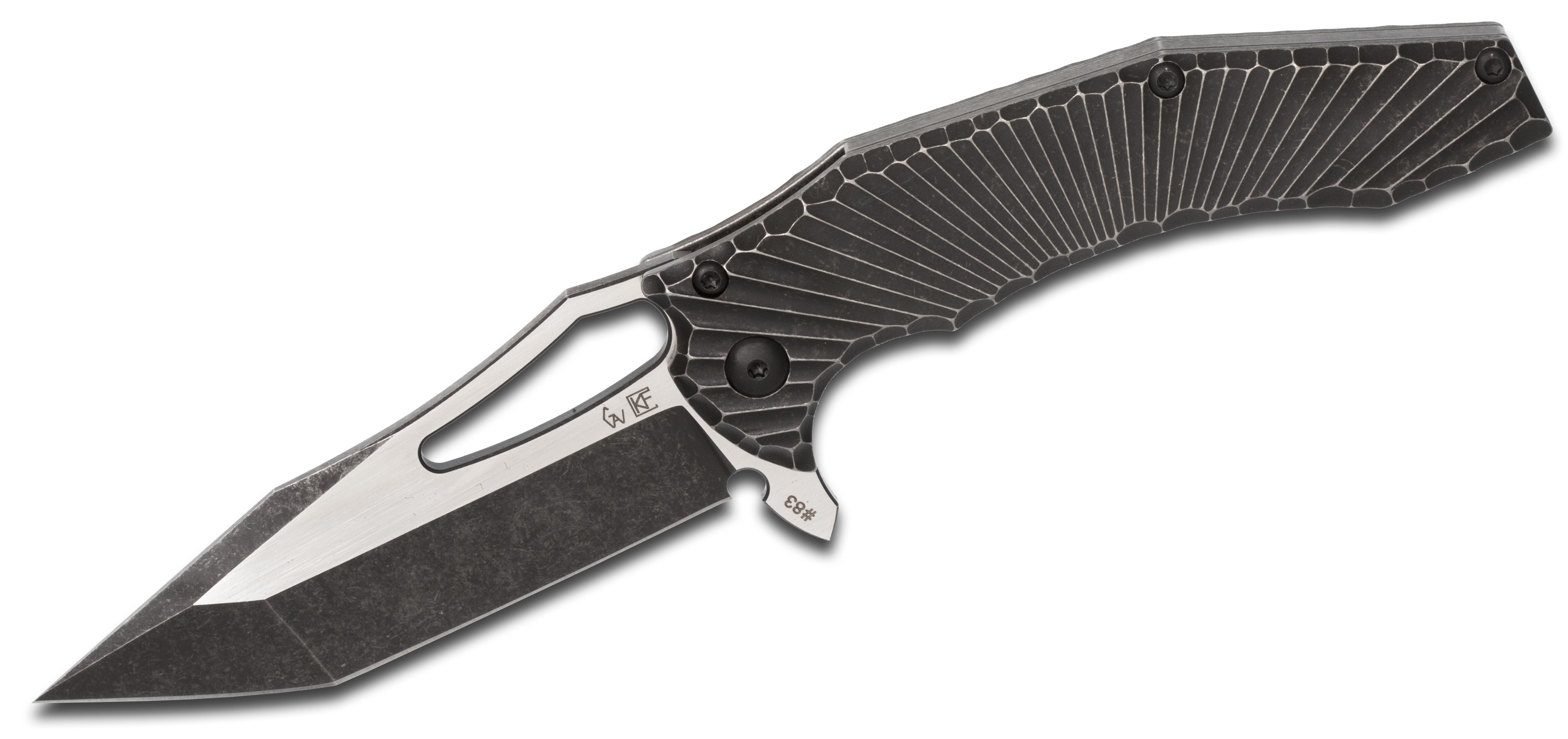 Custom Knife Factory Michal Gavac Gavko SF Spinner Flipper 3.54