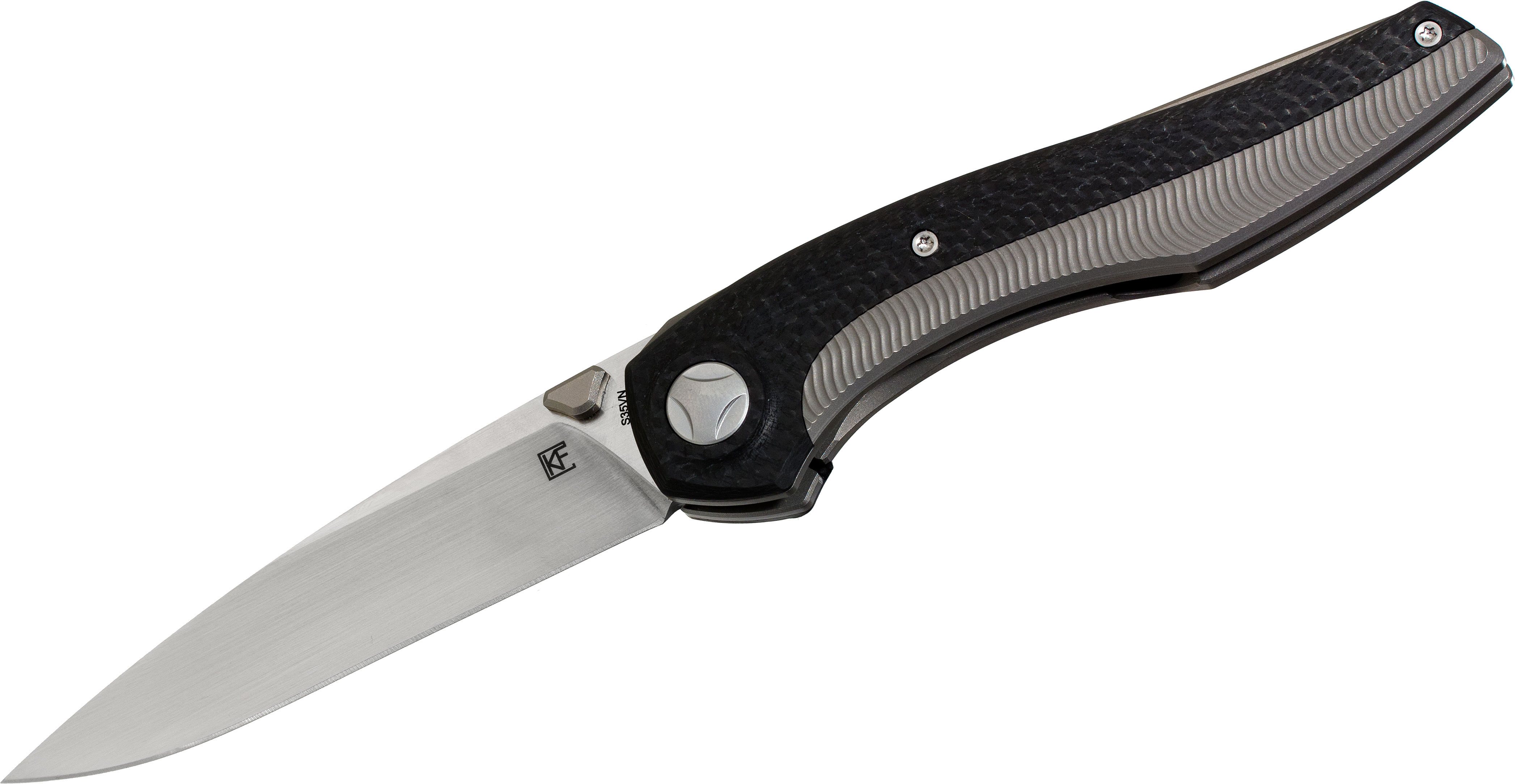 Custom Knife Factory Anton Malyshev Sukhoi Folding 4.125