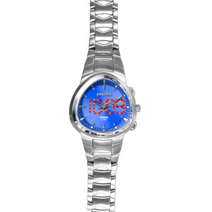 Dakota Watch Company Hybrid-Trinity, Blue Dial, Stainless Steel