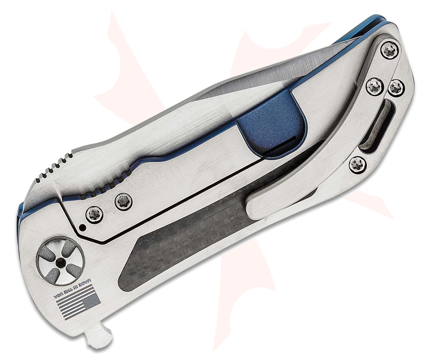 Darrel Ralph Designs Custom Dominator V5 Flipper Knife 3.75