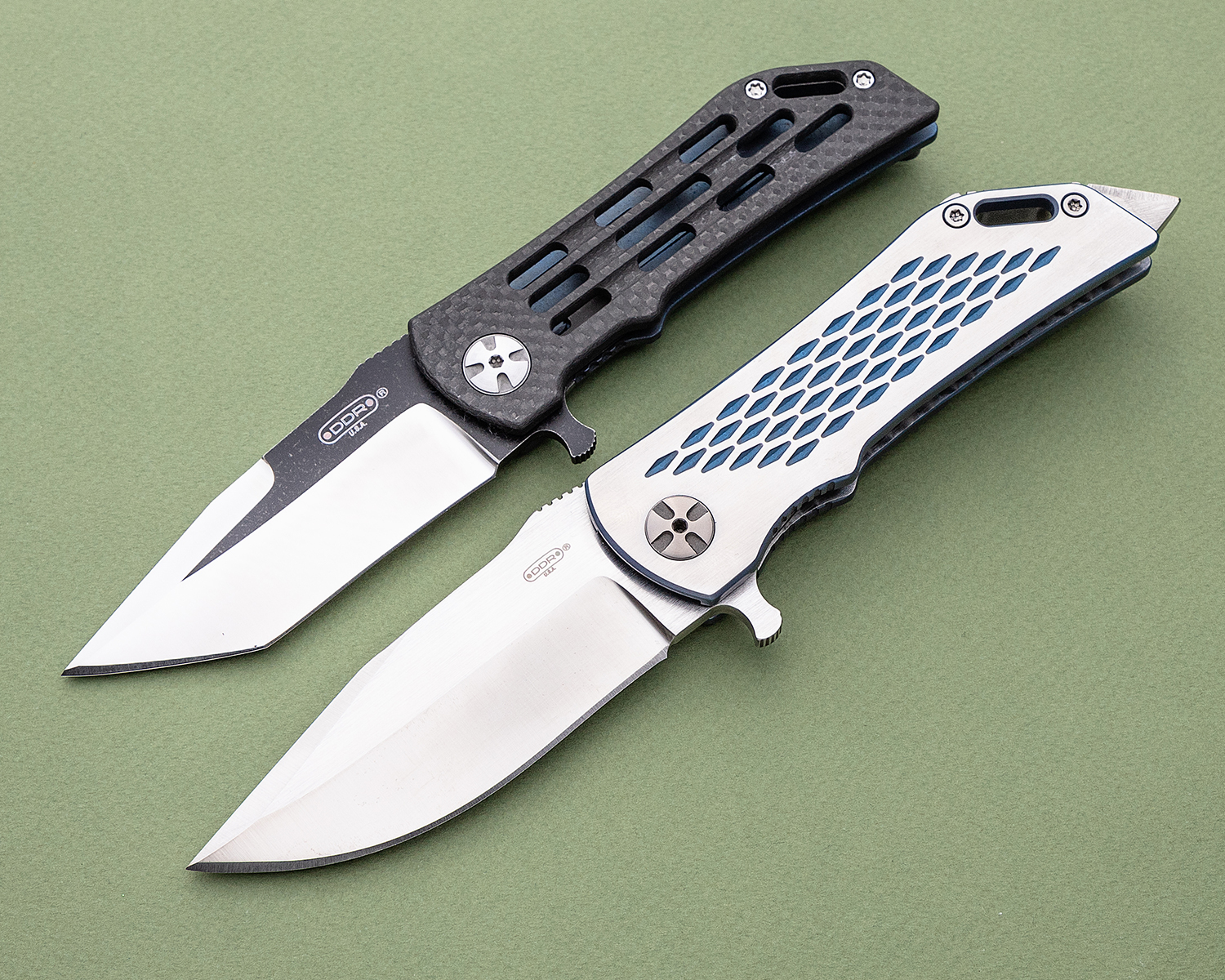 Darrel Ralph Designs Custom Dominator V5 Flipper Knife 3.75